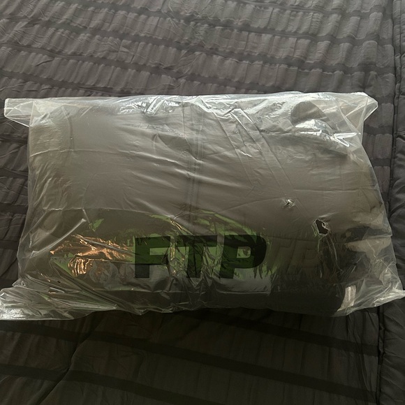 Black Puffer Jacket with Logo - Picture 9 of 10